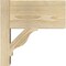 Ekena Millwork Funston Block Rough Sawn Outlooker, Douglas Fir, 8"W x 14"D x 14"H OUT08X14X14FST05RDF - alternate 4